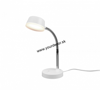 Stolná lampa KIKO biela LED4,5W, 3000K