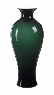 Váza AURORA zelený les H70