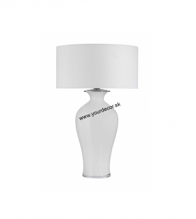 Stolná lampa AURORA LAMPADE White Latte H65