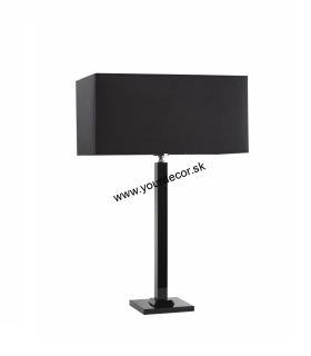Stolná lampa ELEGANCE BLACK čierna H68/72cm