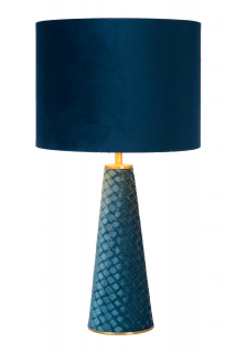 Stolná lampa EXTRAVAGANZA VELVET Turquoise