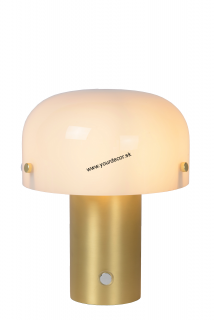 Stolná lampa TIMON D18 Gold/Brass 1/E14