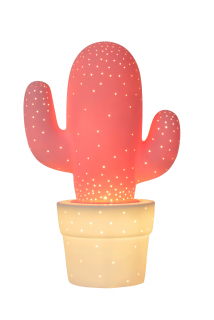 Stolná lampa CACTUS Pink 1/E14