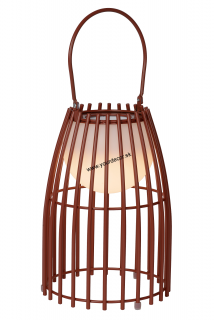 Stolná lampa FJARA Rust Brown LED0,3W, IP44, Outdoor AKKU