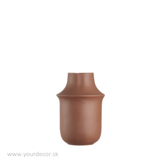 1O184 Váza KAIYA, Brown H26cm