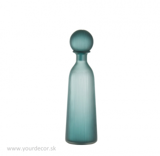 1O177 Váza - Fľaša vysoká Blue H43