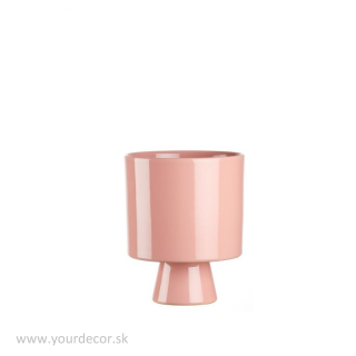 1O180 Váza - kvetináč Pink H25