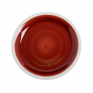 JAIPUR Red jedálenská súprava tanierov SET18ks