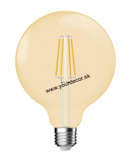 Žiarovka LED G95-5,4W Gold E27 DIMM