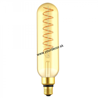 Žiarovka LED T65-8,5W Gold E27 DIMM