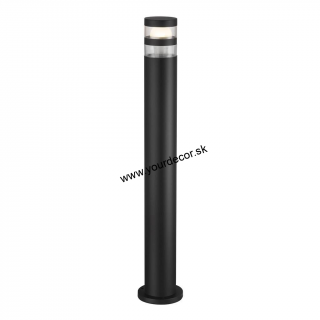 Stĺpik BIRK 1/E27 Black IP44, H80 cm