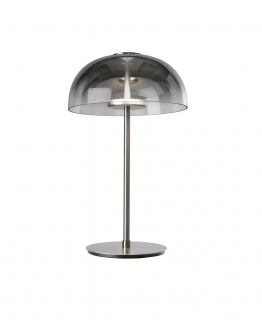 Stolná lampa EDINBURGH Smoked Glass H50