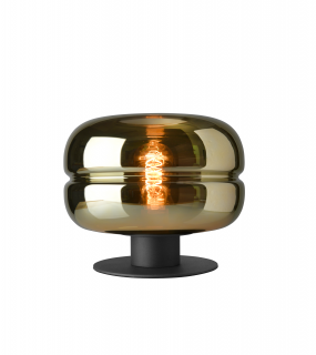 Stolná lampa HAVANNA 1/E27 Gold Mirror Glass H24