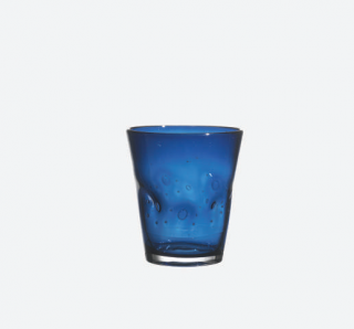Pohár na vodu EOLO tmavo modrý, SET 6ks