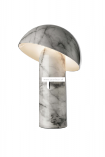 Stolná lampa SVAMP AKKU Marble H25 cm