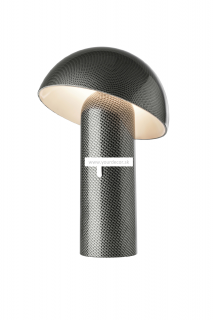 Stolná lampa SVAMP AKKU Carbon H25 cm