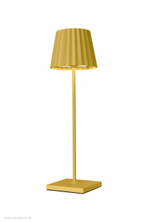 Stolná lampa TROLL 2.0 LED AKKU Žltá IP54