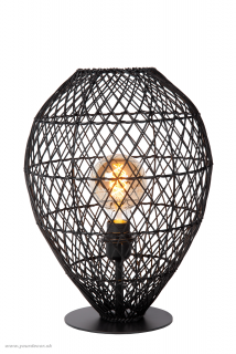 Stolná lampa KENJIRO Ratan Black, 1/E27