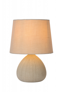Stolná lampa RAMZI Cream H26 cm