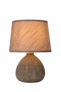 Stolná lampa RAMZI Brown H26 cm