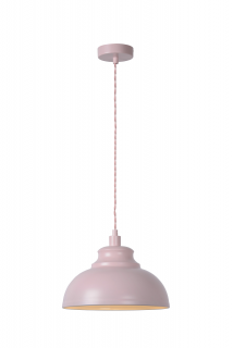 Závesné svietidlo ISLA Pink 1/E27, D29 cm