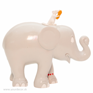 Soška slona DUMBO & TIMOTHY H10cm