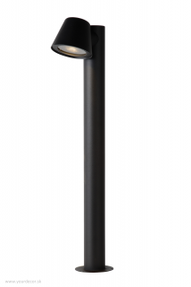 Stĺpik DINGO LED GU10/1x5W, Black, H70 cm, IP44