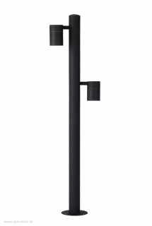 Stĺpik ARNE LED GU10/2x5W, Black, H90 cm,IP44