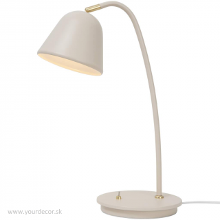 Stolná lampa FLEUR Béžová 1/E14 H49cm