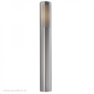 Stĺpik ALUDRA 95, Aluminium, 1/E27 IP54