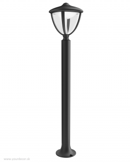 Stĺpik ROBIN Black LED4,5W, 2700K, H85,5cm, IP44