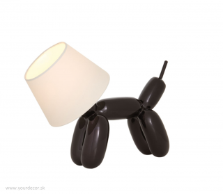 Stolná lampa DOGGY Black 1/E14
