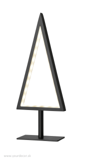 Stromček PINE-S LED1,5W, Black, H28 cm