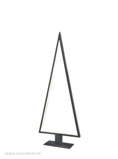 Stromček PINE OUTDOOR LED15W, Grey, H120 cm, IP65