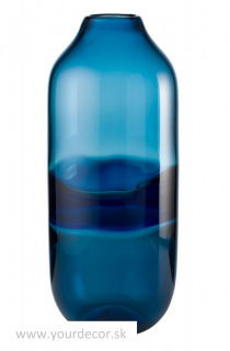 1O36 Váza Modrá H34 cm