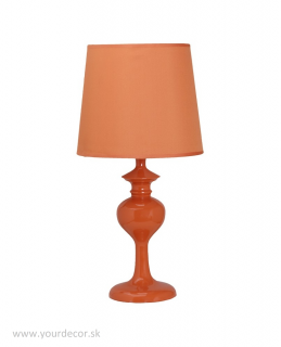 Stolná lampa BERKANE Orange, H41 cm