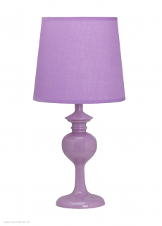 Stolná lampa BERKANE Violet, H41 cm