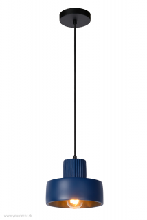 Závesné svietidlo OPHELIA  Blue, D20 cm