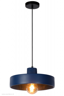 Závesné svietidlo OPHELIA  Blue, D35 cm