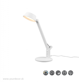 Stolná lampa AVA White, LED5W, 3000-4000-6300K