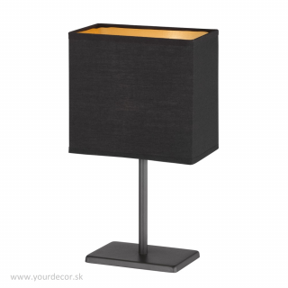 Stolná lampa KATE Black/Black 1/E14, H30cm