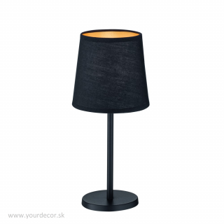 Stolná lampa EVE Black/Black 1/E14, H30cm