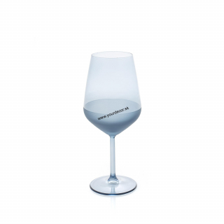 BRAHMS Blue pohár na víno 490ml, SET6ks