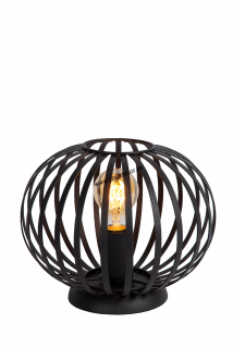 Stolná lampa MANUELA Black 1/E27