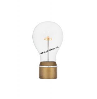 EDISON ROYAL levitujúca LED žiarovka zlatá