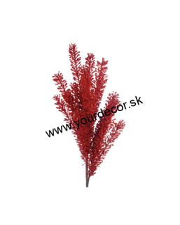 XMAS Umelá kvetina Vetvička červená 1, H95cm