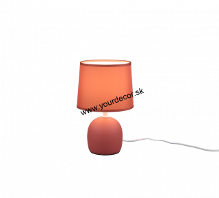 Stolná lampa MALU Oranžová/Oranžová 1/E14, H26cm
