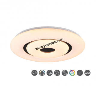 Stropné svietidlo RANA WiZ biela LED22W,  2700-6000K, D50cm