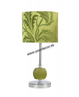 Stolná lampa CORT zelená 1/E27, H40cm