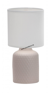 Stolná lampa INER béžová, 1/E14, H32cm